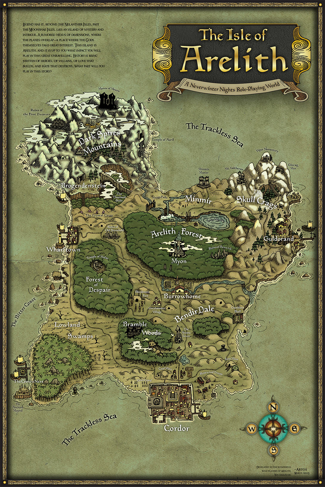 arelith map